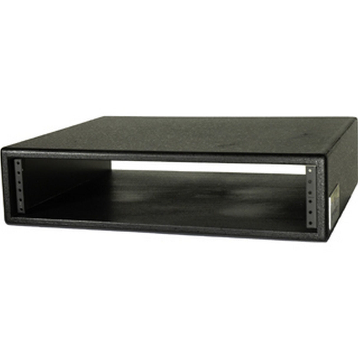 Grundorf SRB-0216B 2-Space Rack Shell Black Painted Birch Wood