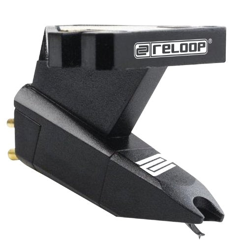 Reloop OM Cartridge for Turntable Headshell Mounting Black