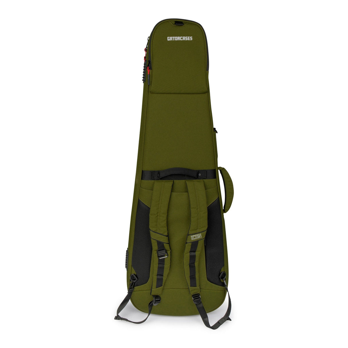 Gator G-ICONELECTRIC-GRN ICON Series Gig Bag for Electric Guitars Green - accessories