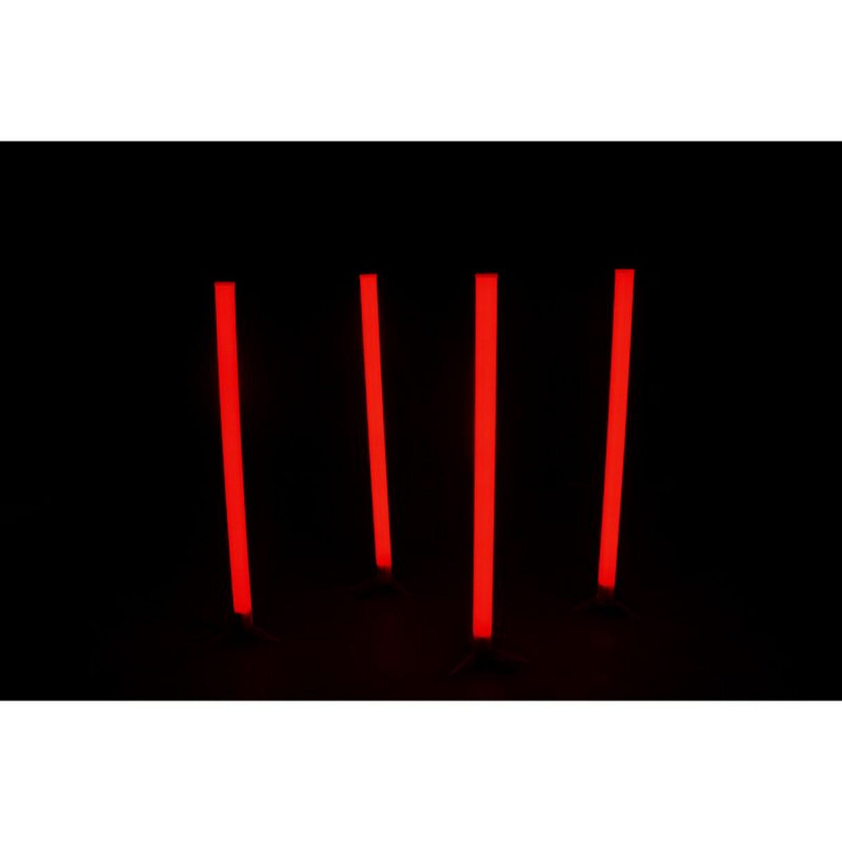 Eliminator Lighting LED BP TUBES 4 PAK Rechargeable Battery Powered Color Changing Plastic LED Tube 4-Pack