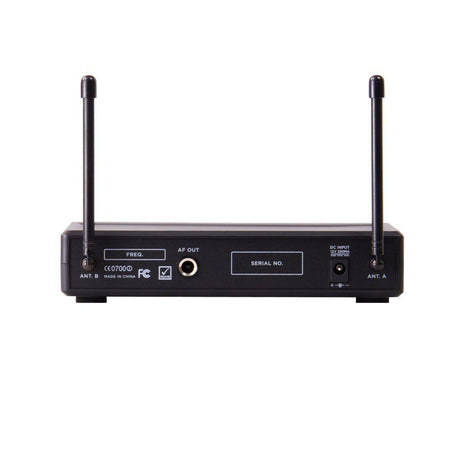 Gemini UHF-02HL Headset Lavalier Wireless Microphone System S12