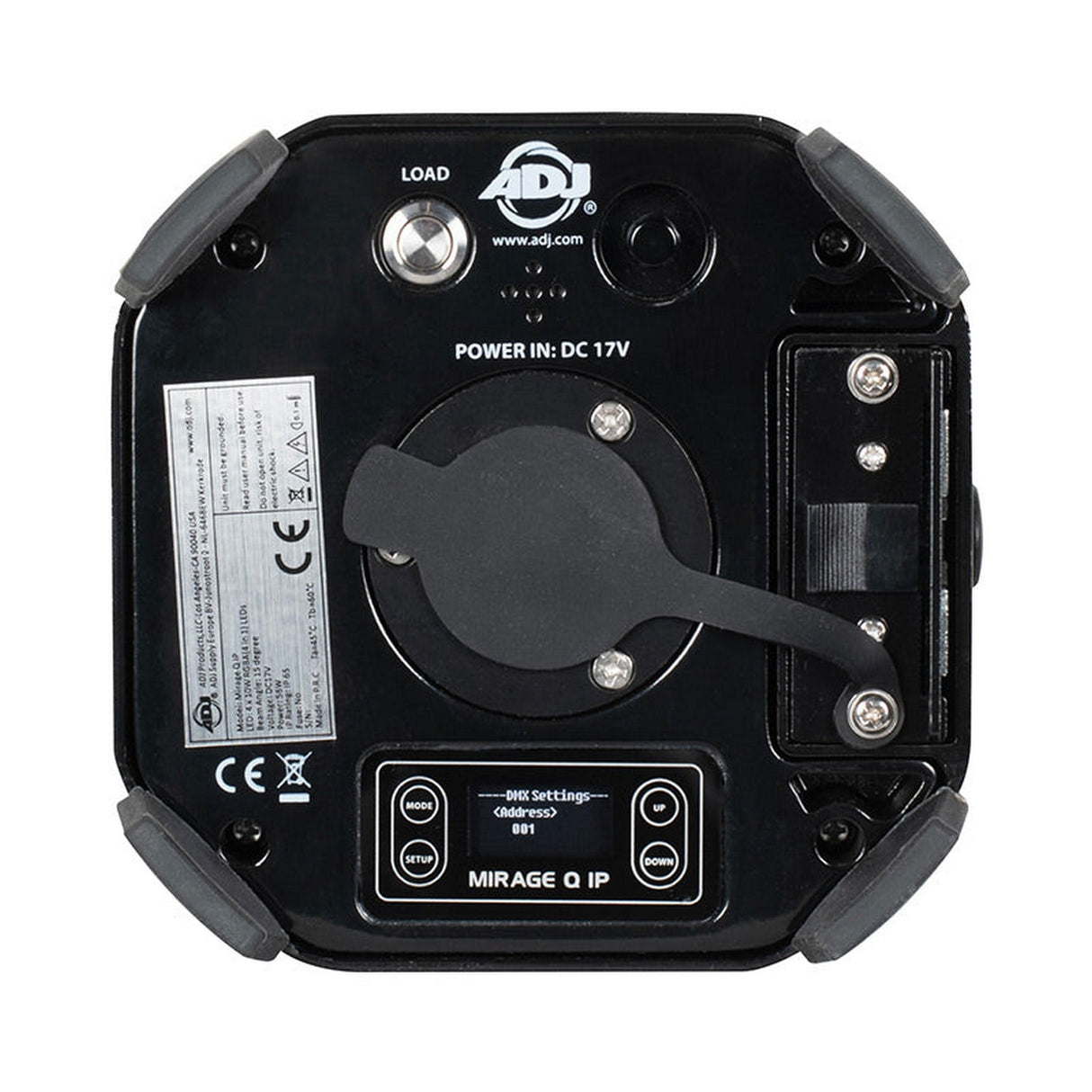 ADJ Mirage Q6 Pak Black Event Up Lighting System