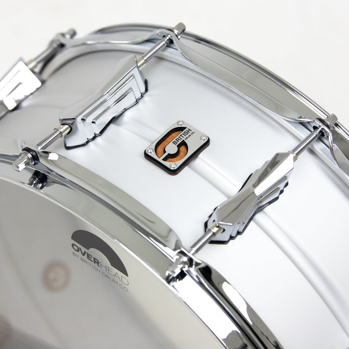 British Drum Co AV-14-65-SN Aviator Series Aluminum Snare Drum