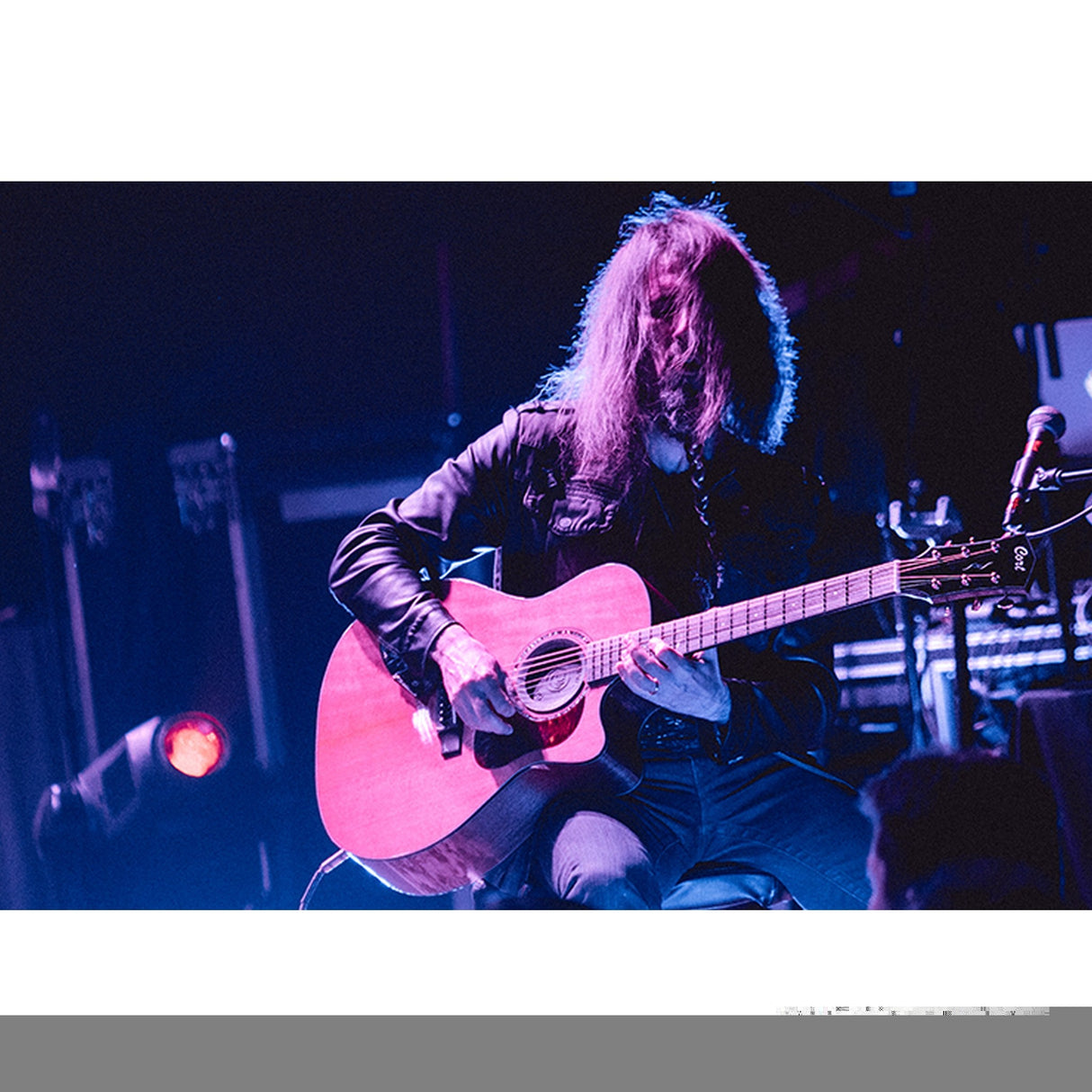 Cort GOLD A6 Acoustic-Electric Guitar Natural - guitar