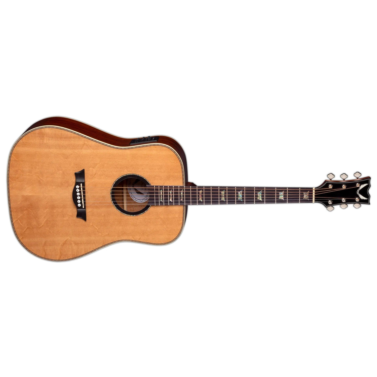 Dean Guitars ST Augustine Elite Dread Solid Top A/E Mahogany Acoustic/Electric Guitar - guitar
