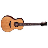 Dean Guitars ST Augustine Elite Parlor Solid Top A/E Mahogany Acoustic/Electric Guitar