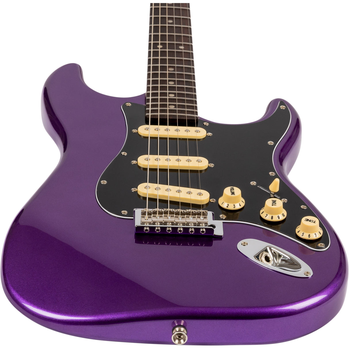 Jet Guitars JS-300 PLM R Electric Guitar,  Plum Finish