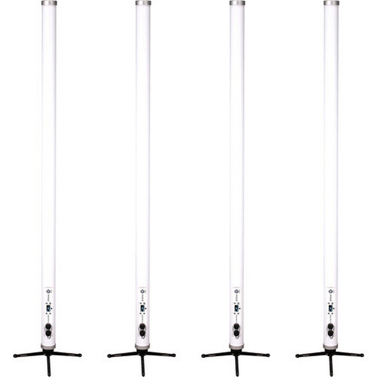 JMAZ Electro T5 RGBW+WW LED Tube Light Kit, 4 Pack