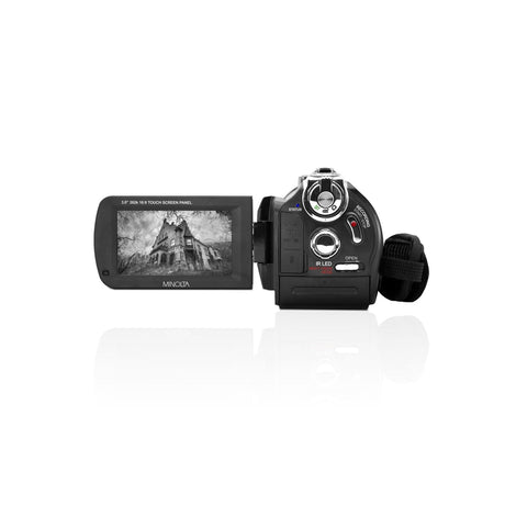 Minolta MN4K40NV 4K Ultra HD 30 MP Night Vision Camcorder Black