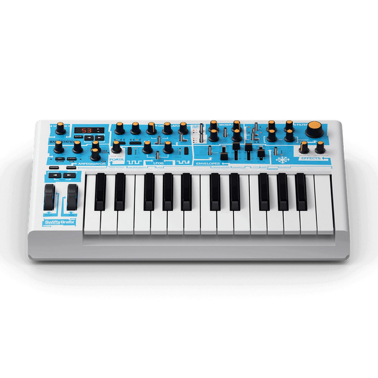 Novation Bass Station II Swifty Edition Paraphonic Analog Synthesizer