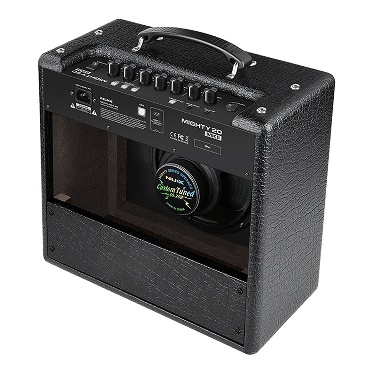 Nux Mighty 20 mkII 20W Bluetooth Digital Modeling Guitar Amplifier - amps