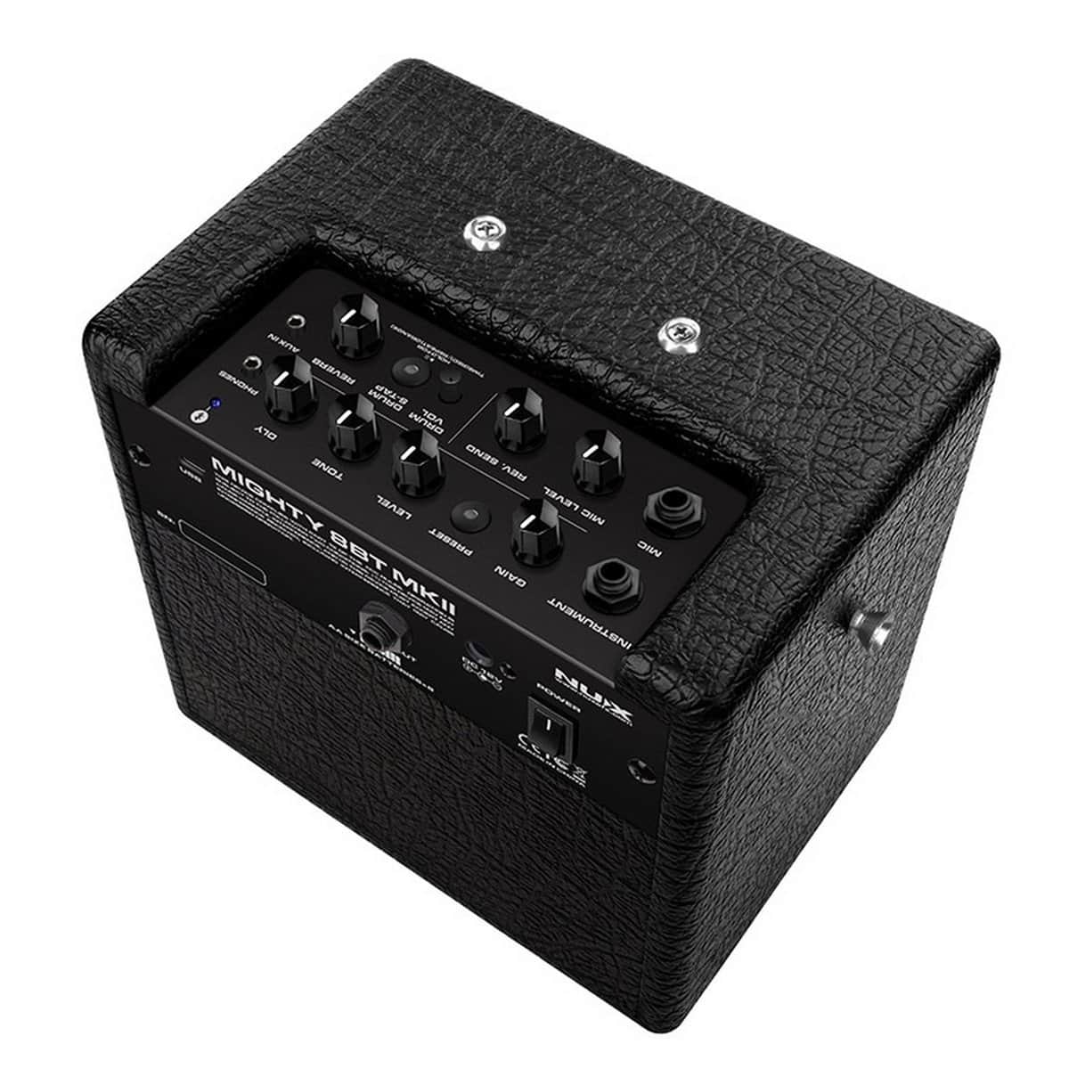 Nux Mighty 8BT MKII 8-Watt Battery-Powered Bluetooth Electric Guitar Amplifier - amps