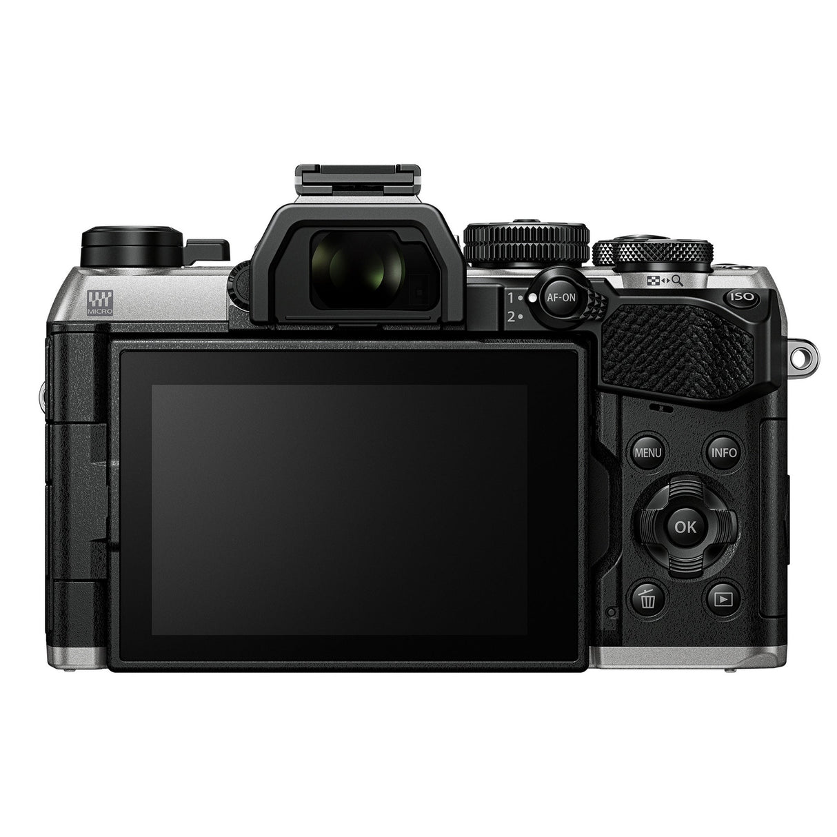 OM System OM-5 Mark II Mirrorless Camera, Silver Body
