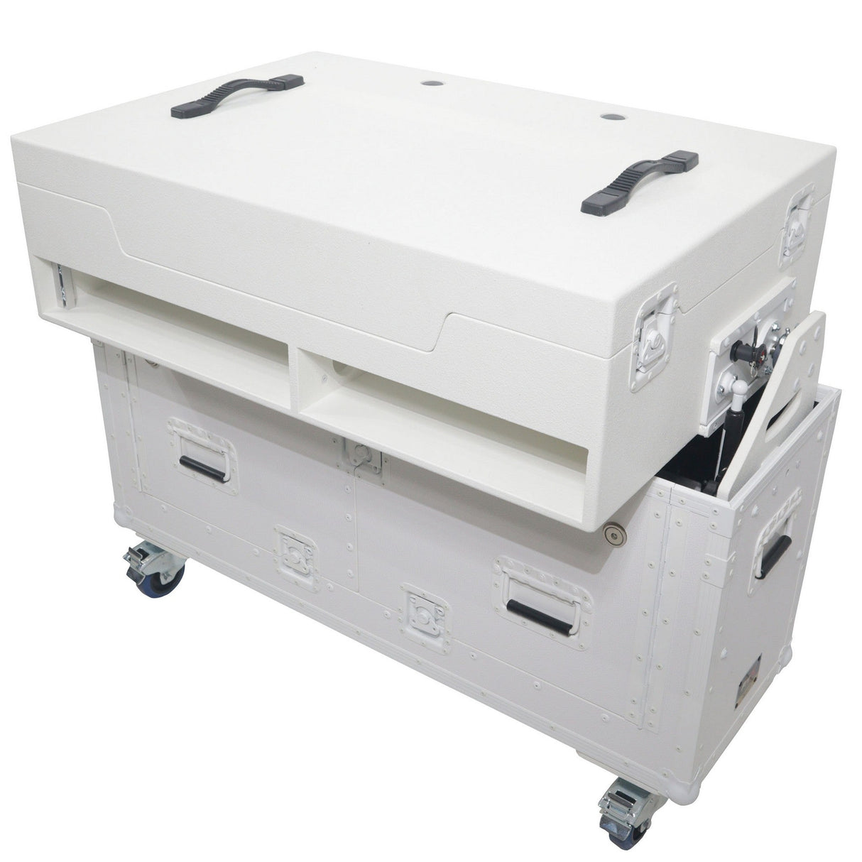 ProX XZF-UCXX Flip-Ready Hydraulic DJ Flight Case for Pioneer DJ DDJ-REV7 XDJ-XZ DDJ-1000 SZ2 SX3