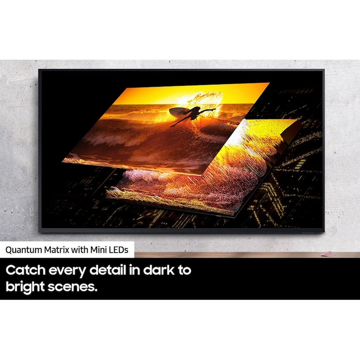 Samsung QN65LST7DAFXZA The Terrace Series Partial Sun Neo QLED 4K Smart Outdoor TV, 65-Inch