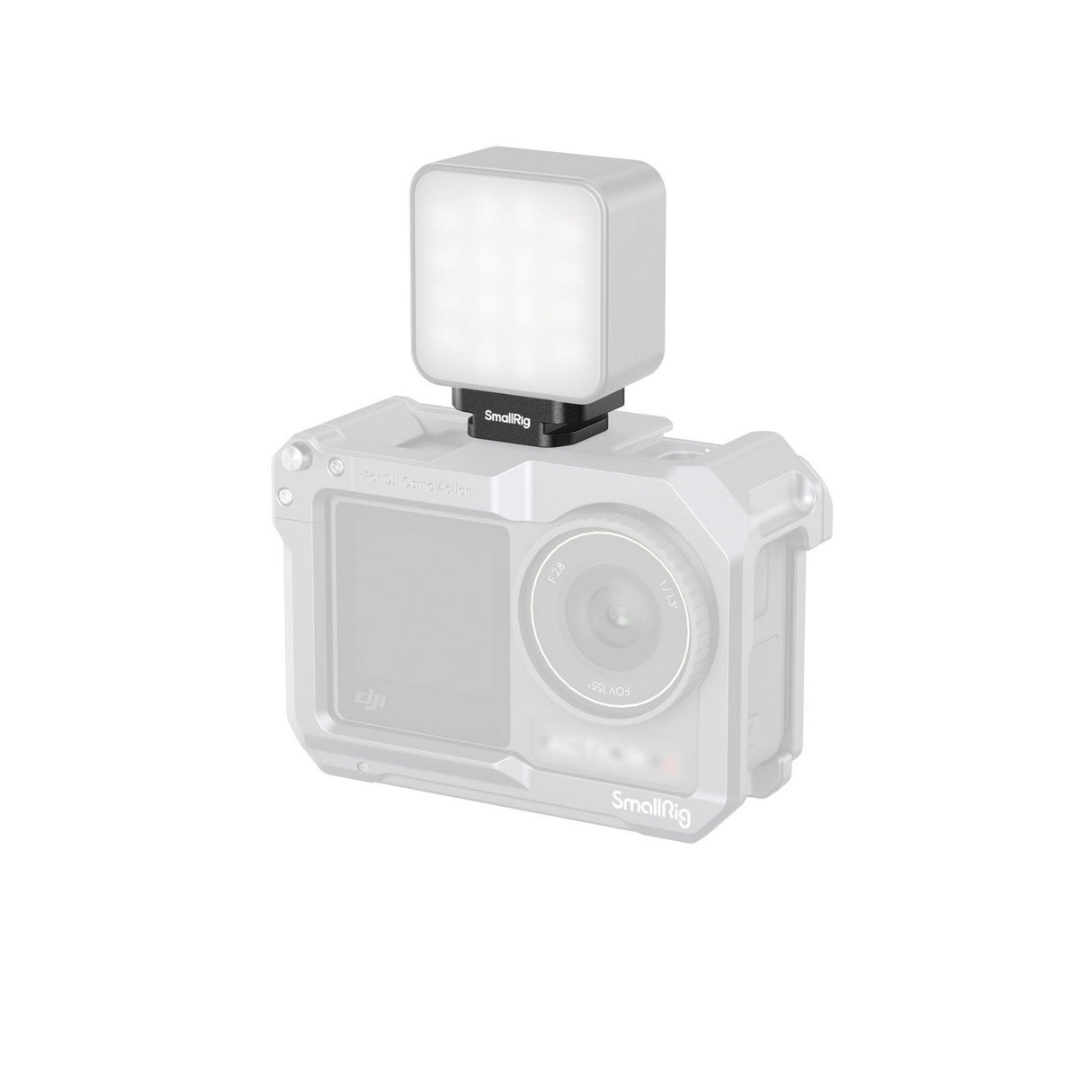 SmallRig 5472 Mount Plate with Cold Shoe Mount for Camera Accessories