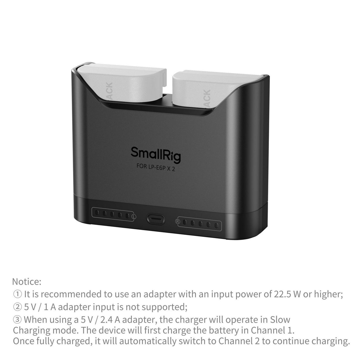 SmallRig Camera Battery Charger Series for Select Batteries