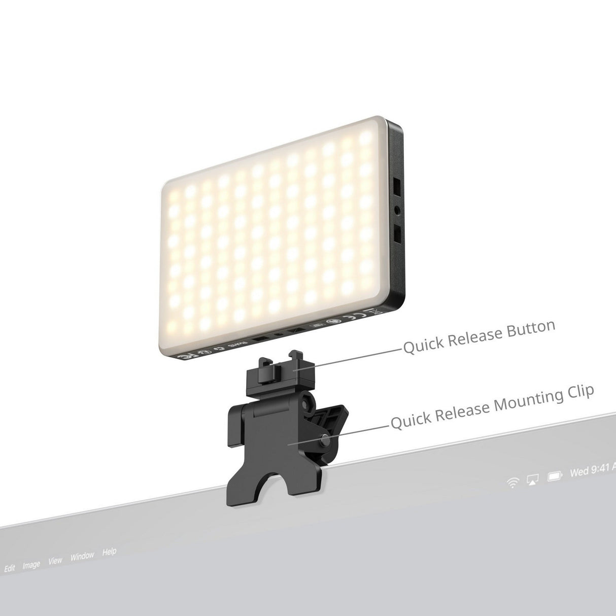 SmallRig 5505 M3 Attachable Mobile Phone LED Video Light Ink Blue
