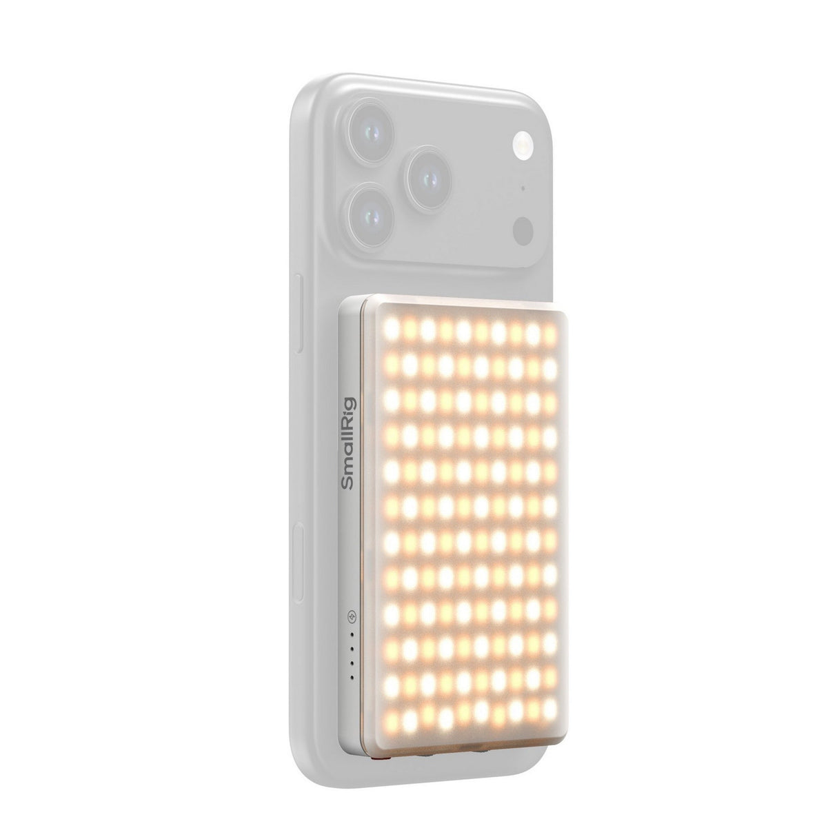 SmallRig 5640 M3 Attachable Mobile Phone LED Video Light White