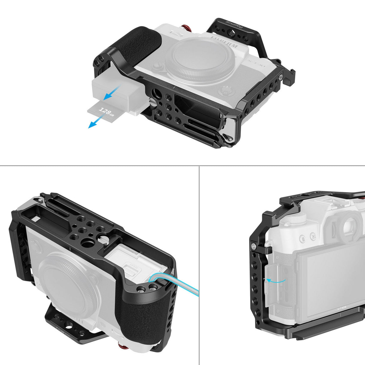 SmallRig 5662 Cage for FUJIFILM X-T30 / II / III Camera Rig