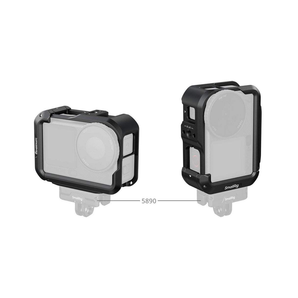 SmallRig 5887 Cage for DJI Osmo Action 6 Advanced Edition