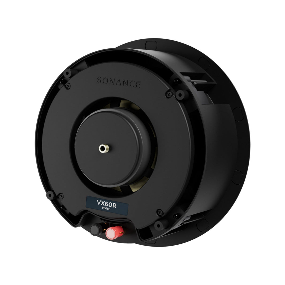 Sonance VX Series 6-Inch Round In-Ceiling Speaker with White Micro Trim Grille Pair