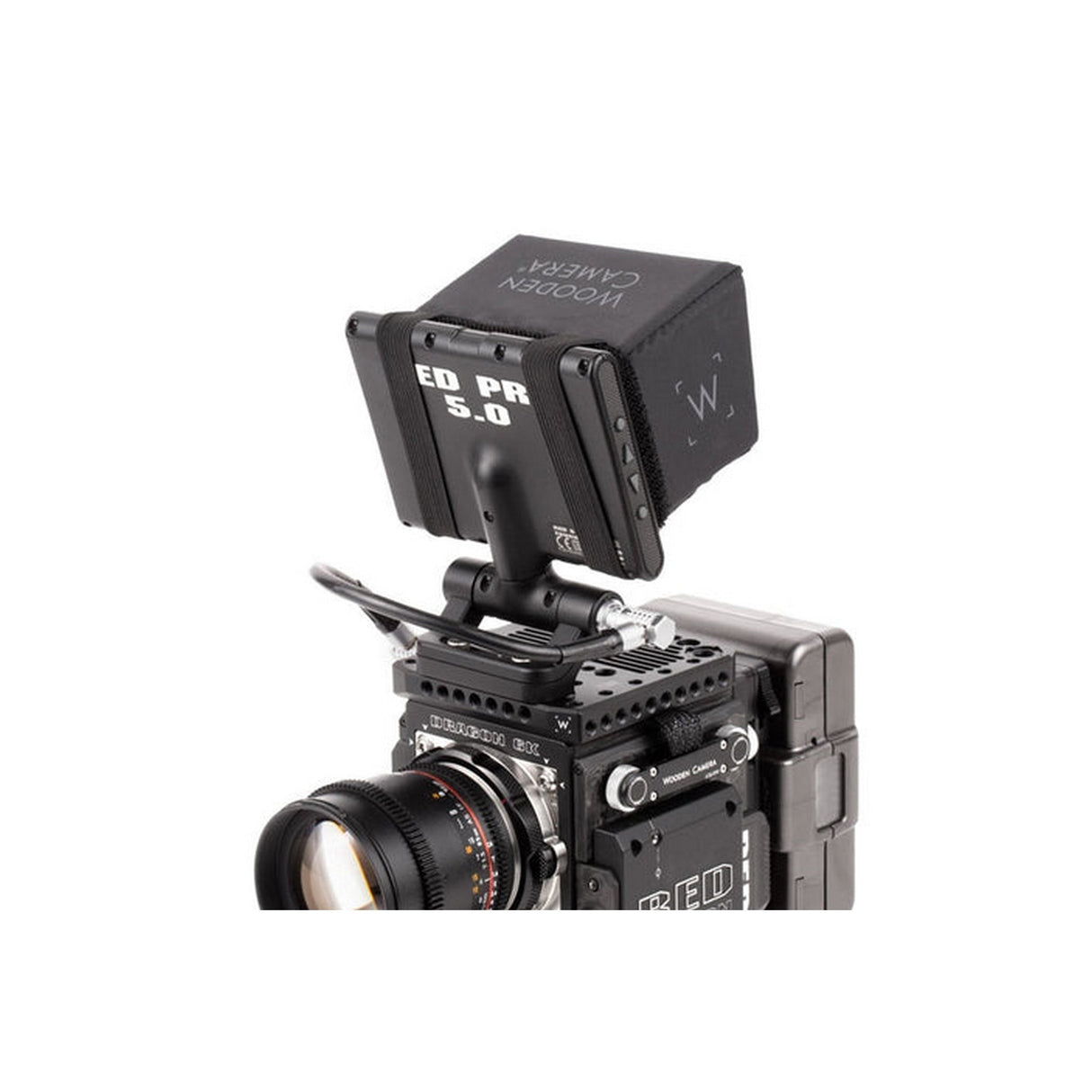 Wooden Camera LCD Sun Shade for 4-5-Inch Monitors