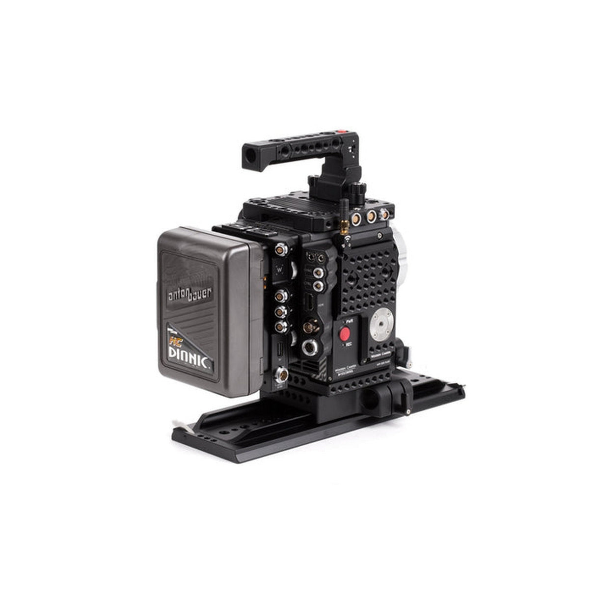 Wooden Camera D-Box for RED DSMC2 Camera, Gold Mount