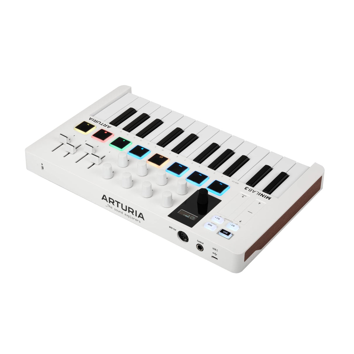 Arturia MiniLab 3 25-Note Compact MIDI Keyboard and Pad Controller White (Used) - used
