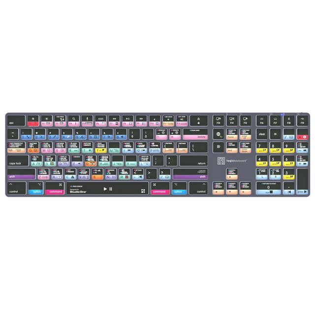 Logickeyboard Studio One TITAN Wireless Backlit Keyboard for Mac US English