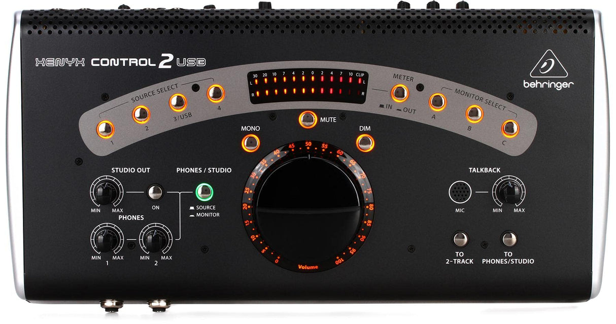 Behringer XENYX CONTROL2USB High-End Studio Control and Communication Center...