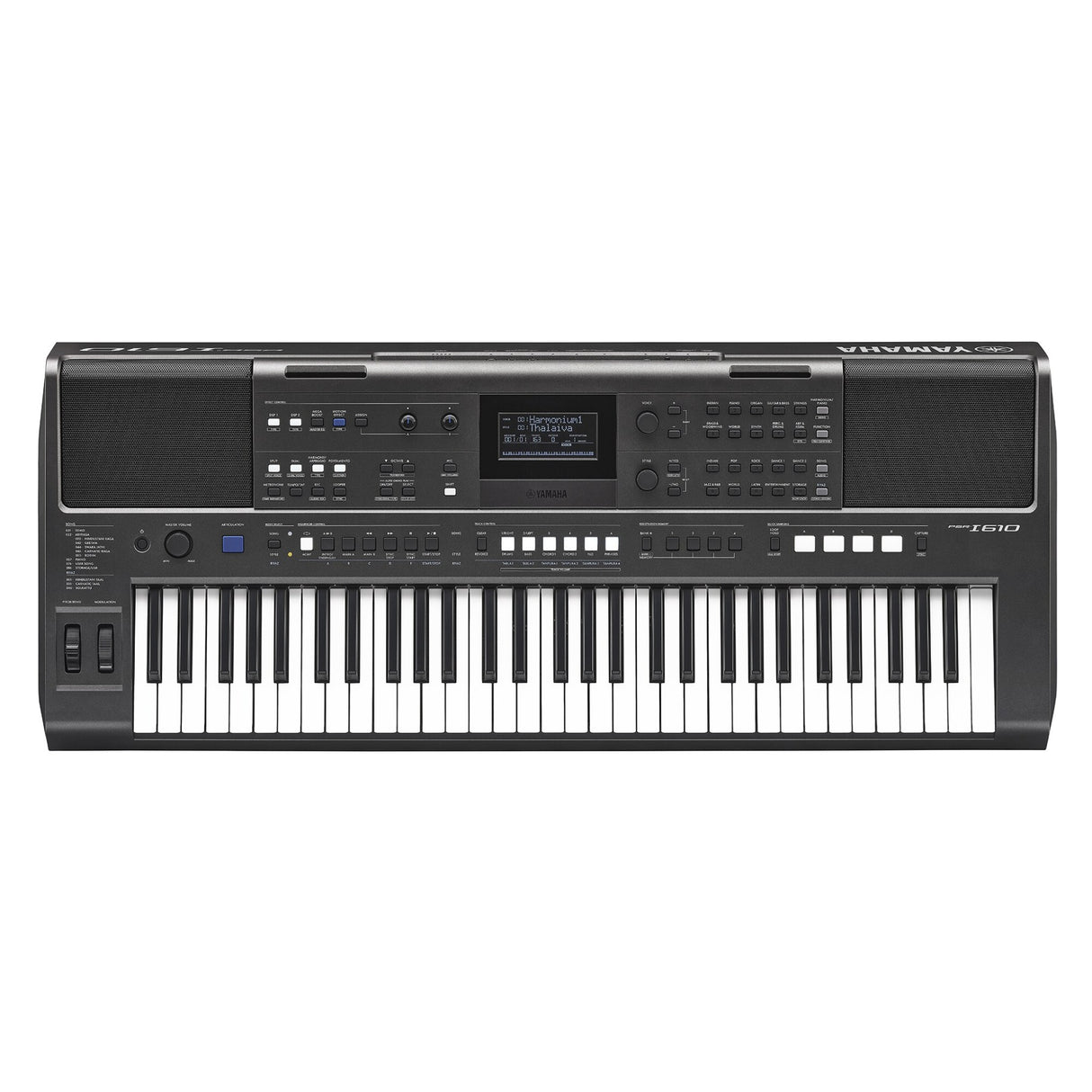 Yamaha - Yamaha PSR-I610 61-Key Portable Keyboard with Indian Styles - PSR-I610