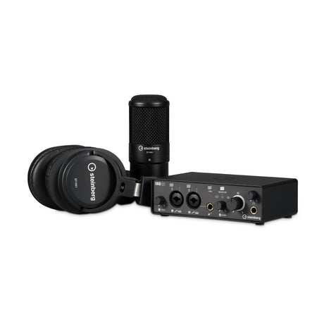 Steinberg IXO Recording Pack with IXO22 and ST-M01 Black