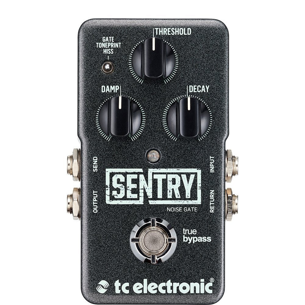 TC Electronic SENTRY NOISE GATE Multiband Noise-Gating Pedal with Hard-Gate...