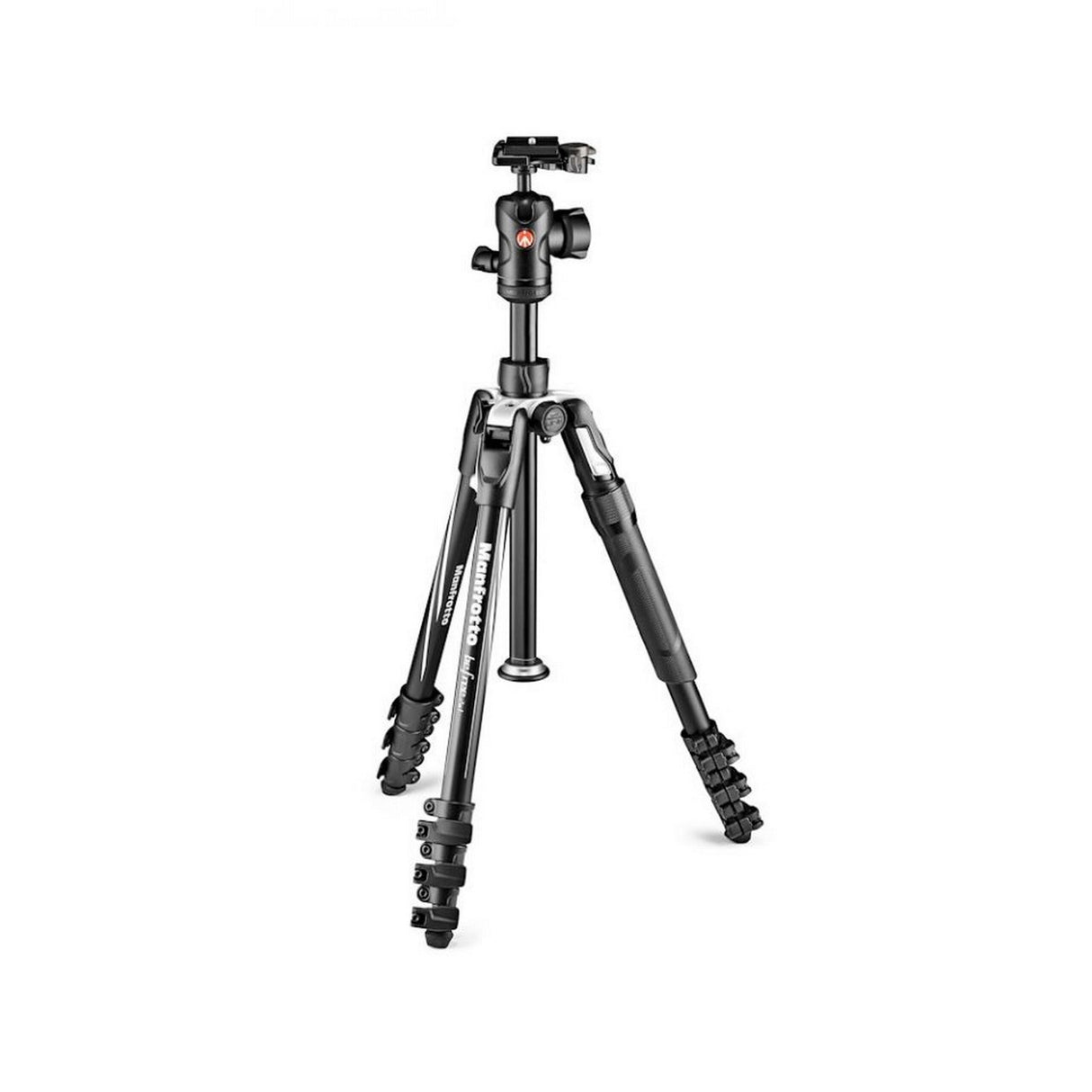 Manfrotto MKBFRLA4B-BHMUS Befree 2N1 Aluminum Tripod Travel Kit