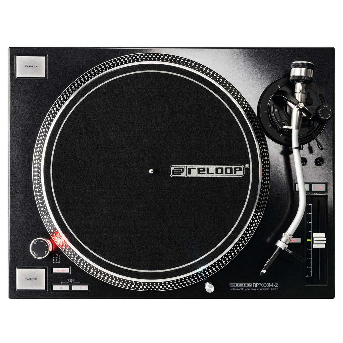 Reloop RP-7000 MK2 Direct Drive High Torque Turntable (Used) - used