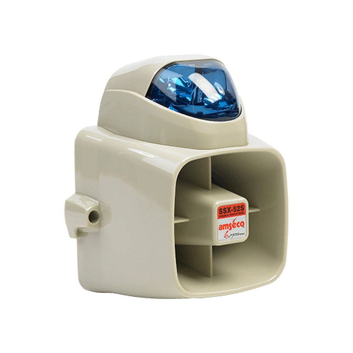 Potter SSX-52SB SSX-52 Series 120dB Durable Siren Strobe Blue Lens Color