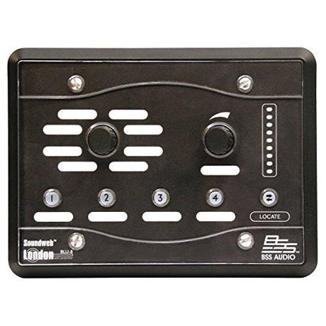 BSS BLU-8-V2-BLK HiQnet Programmable Zone Controller Black (Used) - used