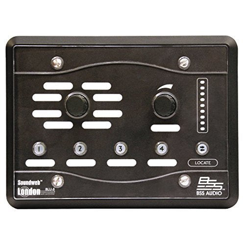 BSS BLU-8-V2-BLK HiQnet Programmable Zone Controller Black (Used) - used