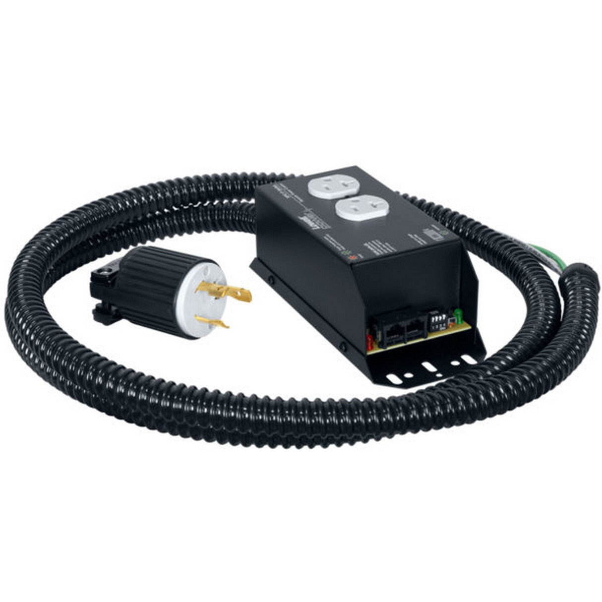 Lowell RPC-P20-SHW Pass-Through Remote Power Control 20A 5-20R Duplex Outlet Hardwired