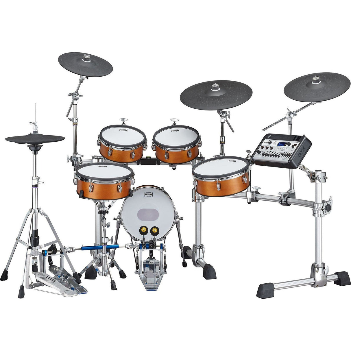 Yamaha DTX10K-M Electronic Drum Kit with DTX-PROX and RS-10HXR Rack System - Real Wood