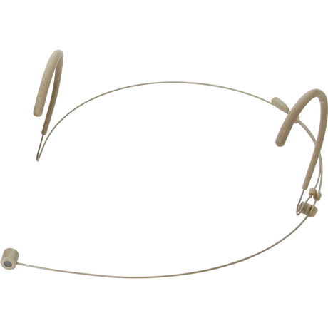 Galaxy Audio HSM8-UBG-4EV Unidirectional Dual Ear Headset Microphone with Electro-Voice Connector Cables Beige