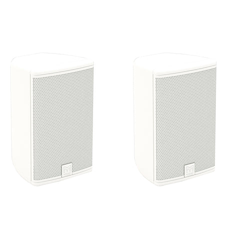 Martin Audio A55T-W ADORN 5.25-Inch Passive Two-Way On-Wall Loudspeaker with 70/100V Transformer White Pair