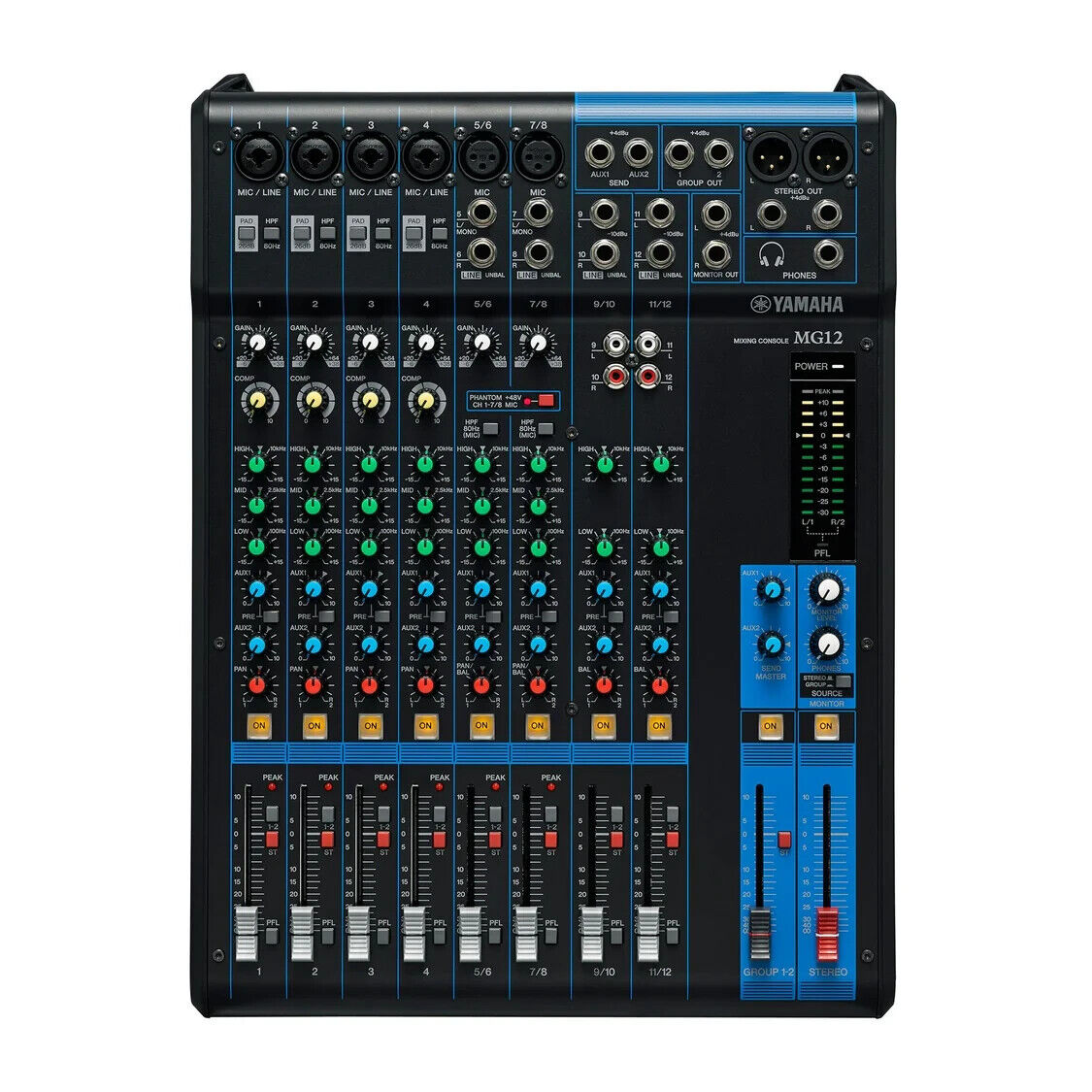 Yamaha MG12 12-Channel Mixing Console (Used) - used