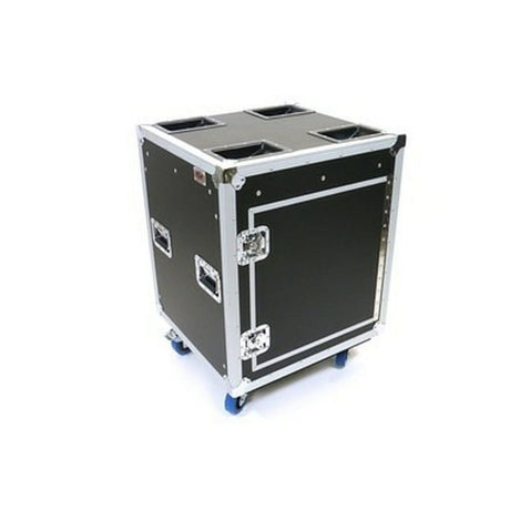 OSP TR12U-20-SR-PD Tour Ready 12 Space 20 Inch Deep Shock Rack with Pocket Doors
