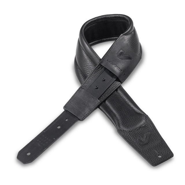Gruv Gear SoloStrap 2 Premium Leather Guitar Strap Black - accessories