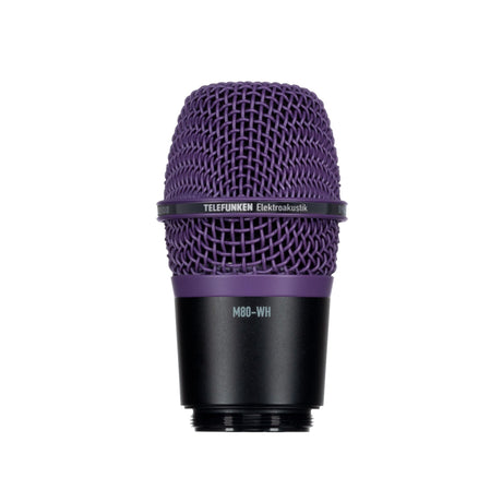 Telefunken M80-WH Supercardioid Wireless Dynamic Microphone Capsule Purple
