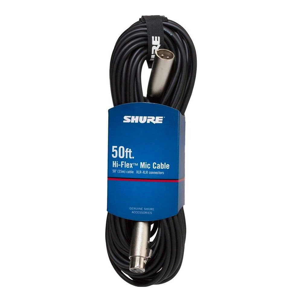 Shure C50J 50 ft Hi-Flex Microphone Cable