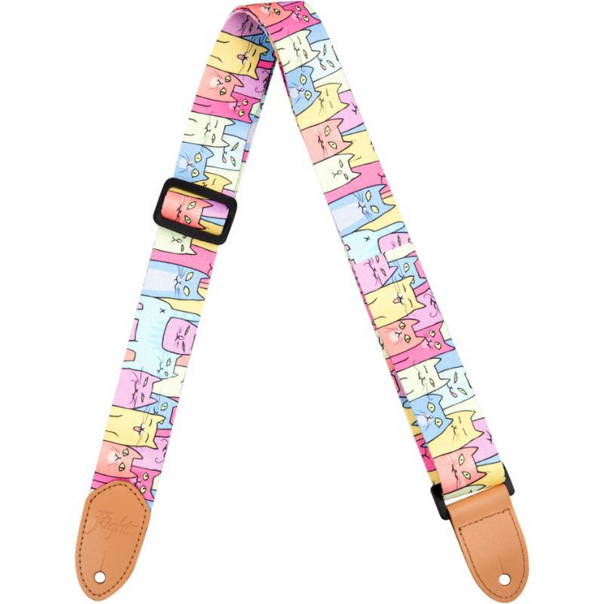 Flight S35 Kitty Polyester Ukulele Strap - accessories