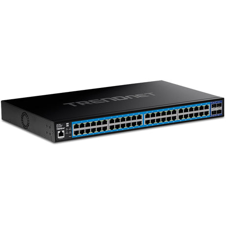 TRENDnet TEG-3524S 52-Port Gigabit Web Smart Switch with 10G SFP + Ports